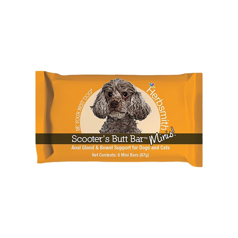 Herbsmith Scooters Butt Bar Anal Gland Support for Dogs & Cats