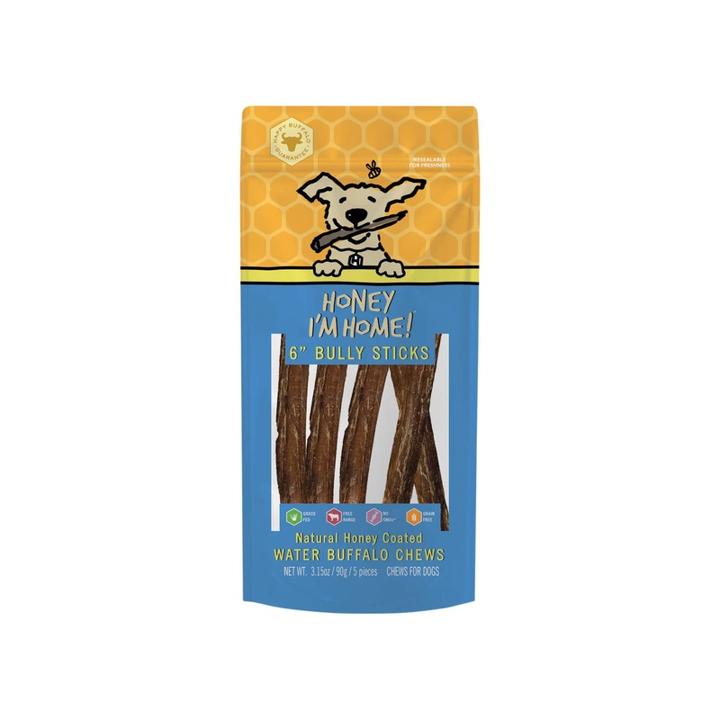 Honey I’m Home! Honey Coated Water Buffalo Dog Treats