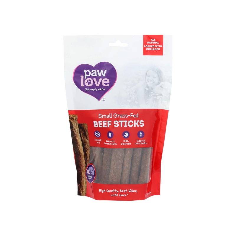 Paw Love Small Grass-Fed Beef Sticks for Dogs