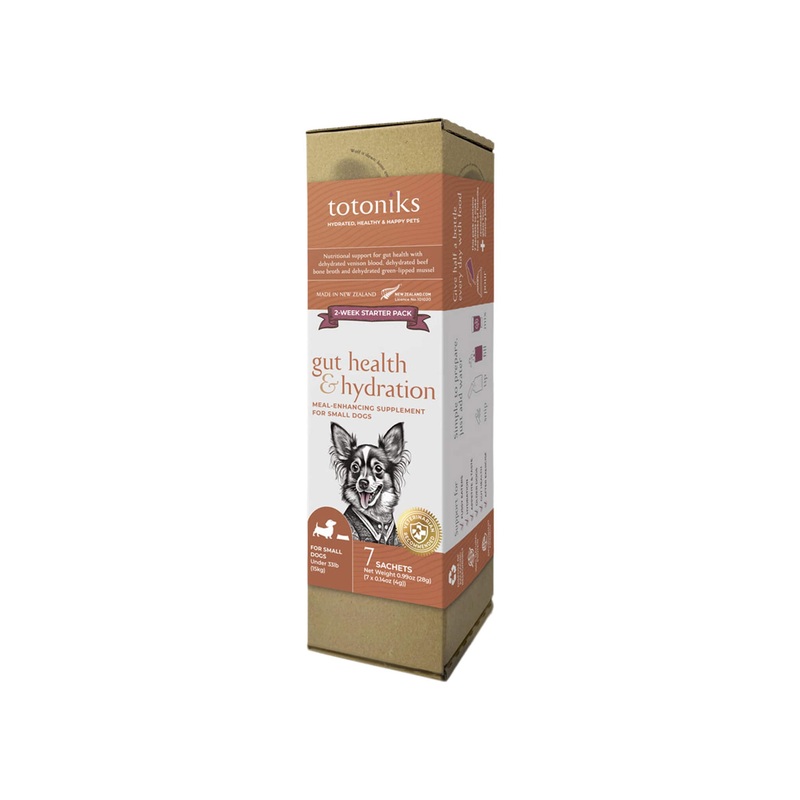 Totoniks Gut Health & Hydration Venison Blood Dehydrated Topper for Dogs