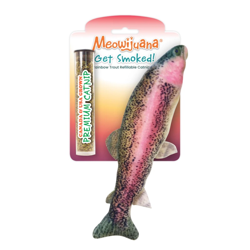 Meowijuana Get Smoked Refillable Fish