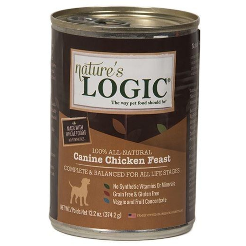 Nature’s Logic Canine Grain Free Chicken Feast Canned Dog Food