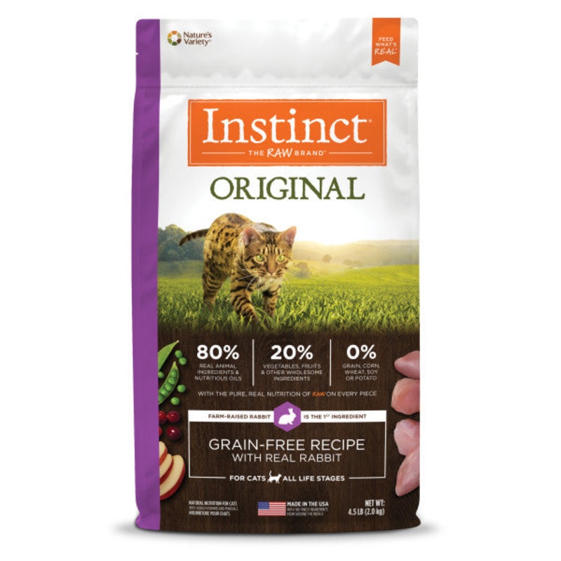 Nature’s Variety Instinct Original Rabbit Recipe Dry Cat Food