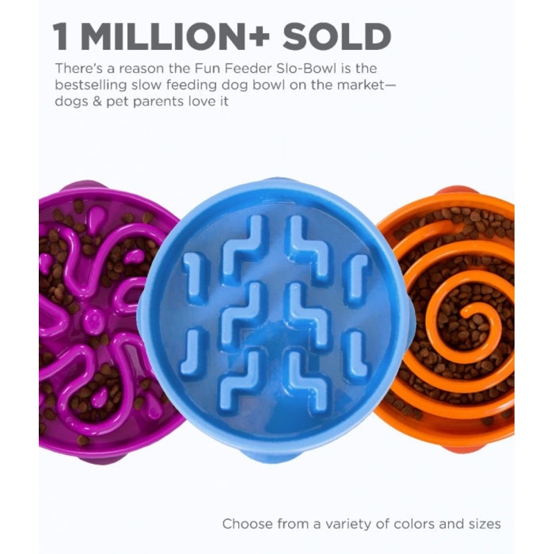 Outward Hound Slow Feeder Dog Bowl