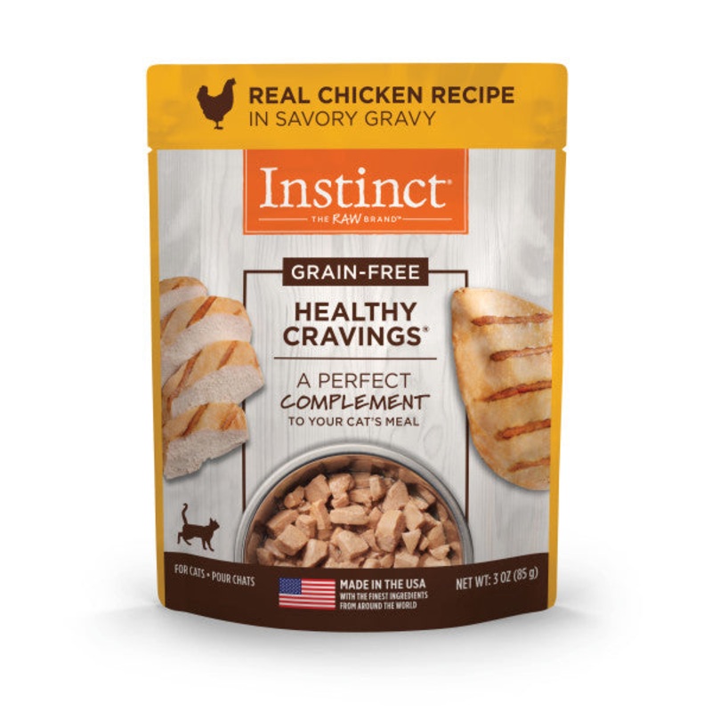 Nature’s Variety Instinct Healthy Cravings Chicken Wet Cat Food Topper