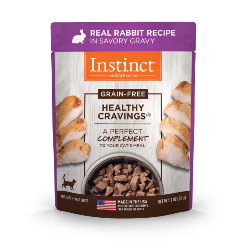 Nature’s Variety Instinct Healthy Cravings Rabbit Cat Food Topper