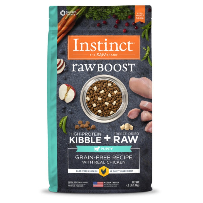 Nature’s Variety Instinct Raw Boost Puppy Chicken Recipe Dry Dog Food