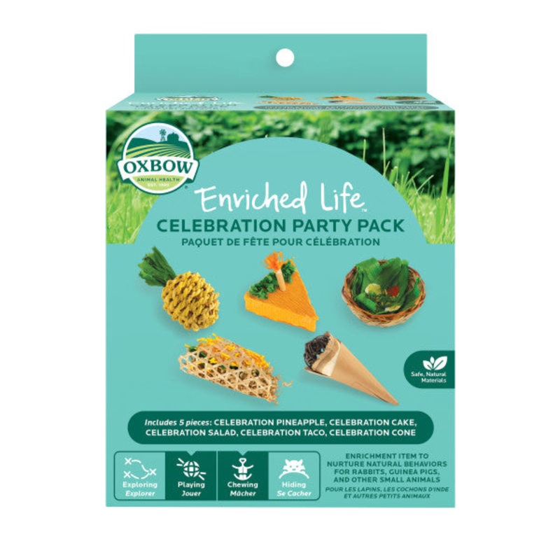 Oxbow Animal Health Enriched Life – Celebration Party Pack