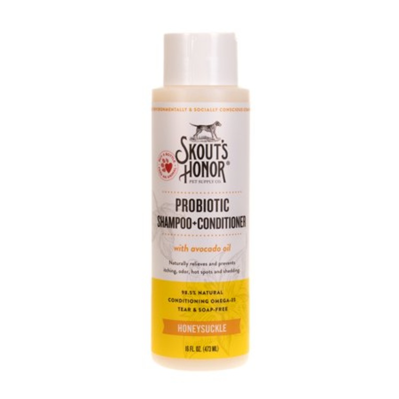 Skout’s Honor Probiotic Shampoo + Conditioner for Dogs