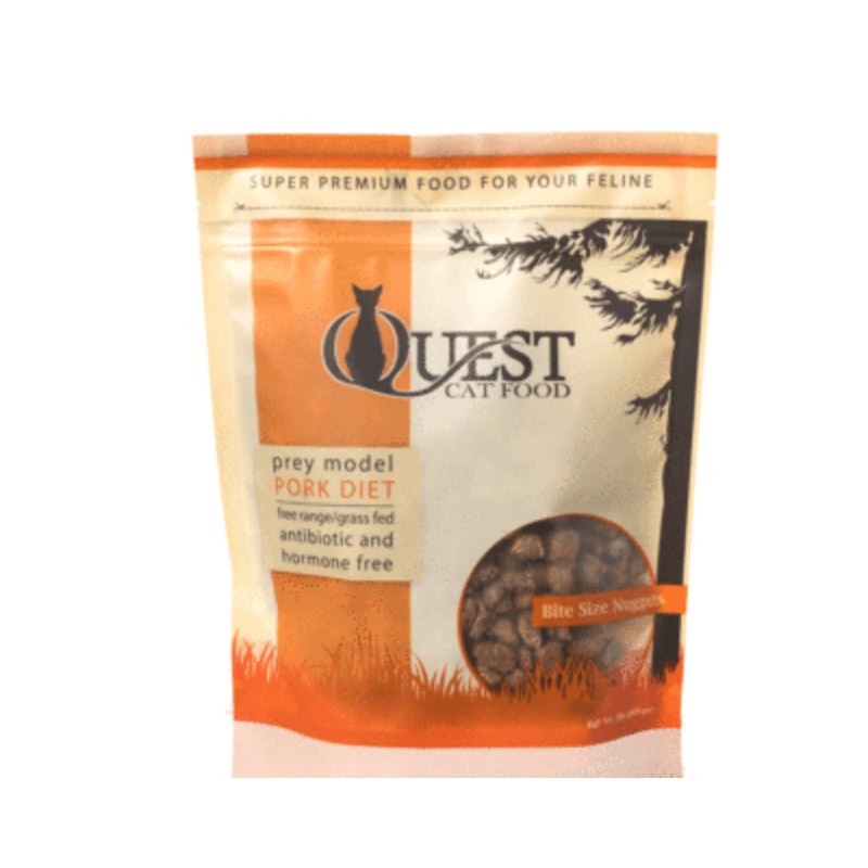 Steve’s Real Food Quest Frozen Pork Diet Cat Food
