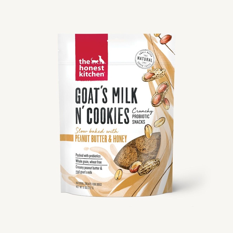 The Honest Kitchen Goat’s Milk N’ Cookies Slow Baked with Peanut Butter & Honey
