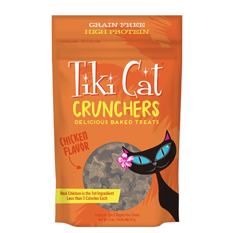 Tiki Cat Crunchers Chicken Flavor