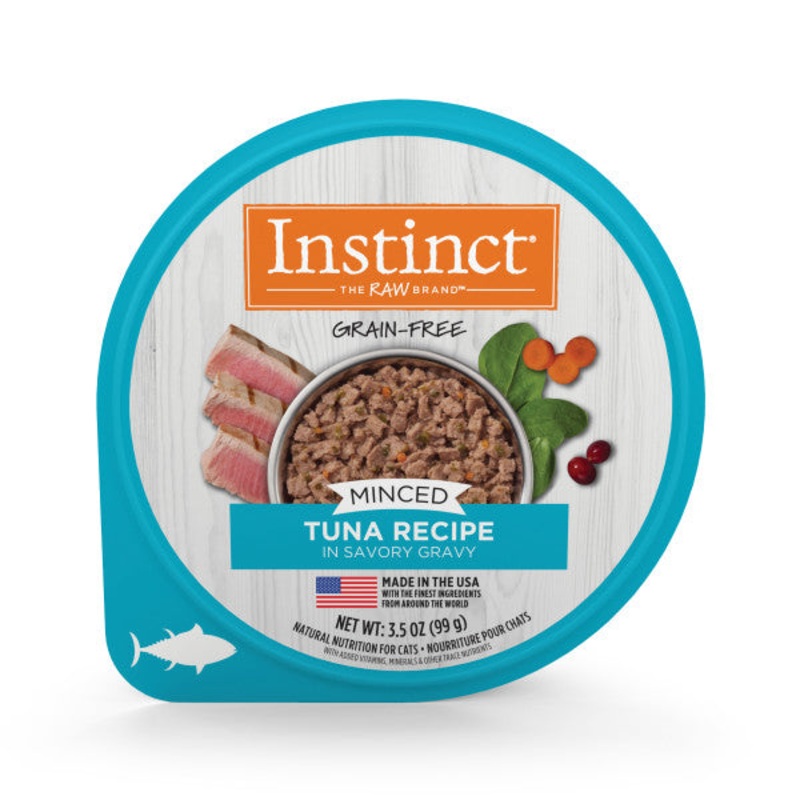 Nature’s Variety Instinct Original Minced Cups Tuna Wet Cat Food