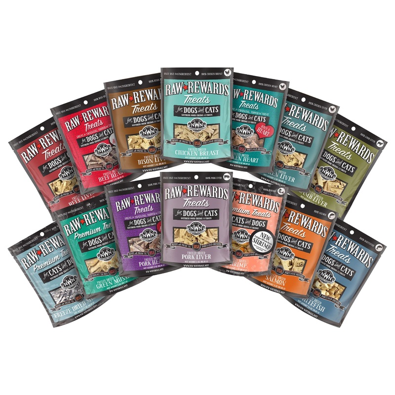Northwest Naturals Raw Rewards Freeze-Dried Treats for Dogs and Cats