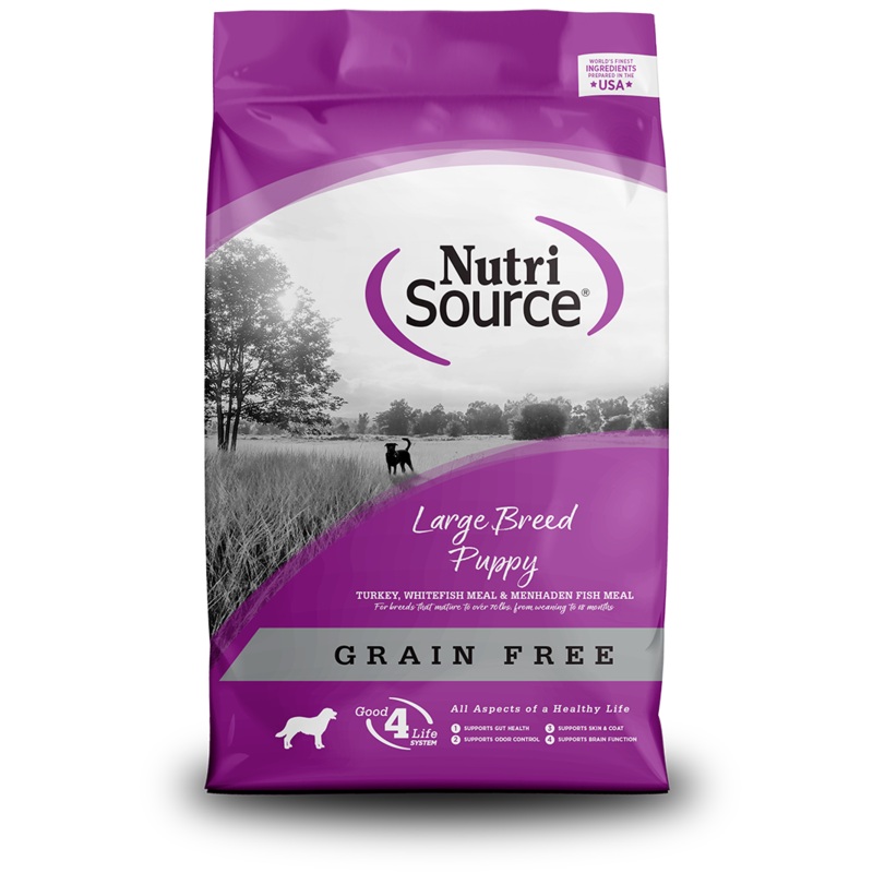 NutriSource Grain Free Large Breed Puppy Recipe Dog Food