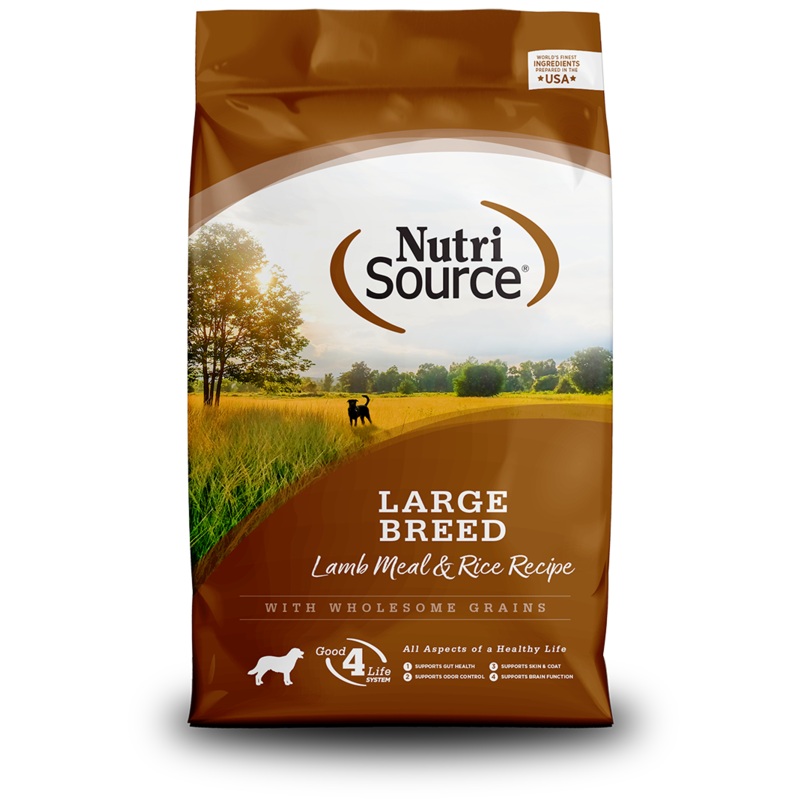 NutriSource Large Breed Lamb Meal & Rice Recipe Dog Food