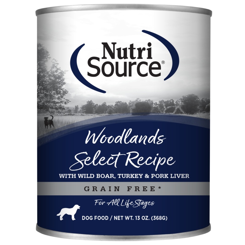 NutriSource Woodlands Select Healthy Grain Free Wet Dog Food
