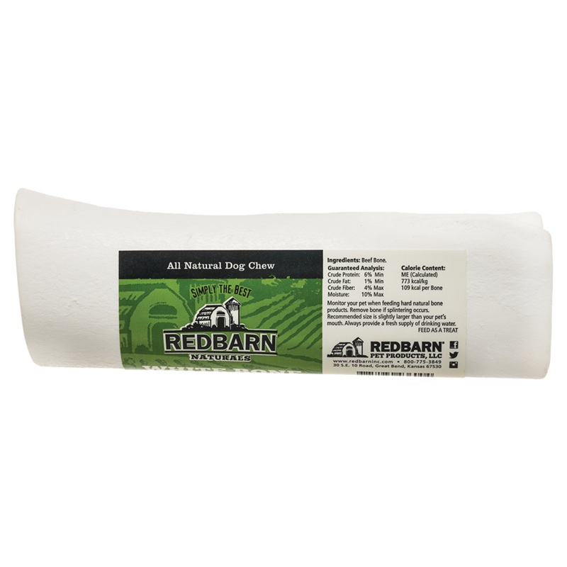 Redbarn Natural White Bone|2.7-oz, small|7-oz, large