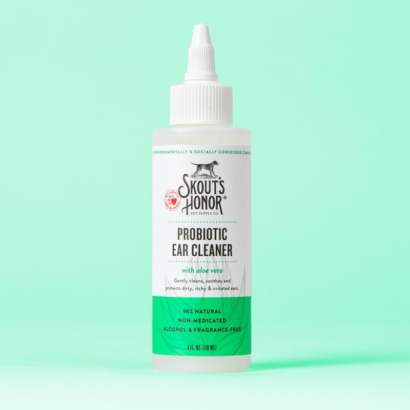 Skout’s Honor Probiotic Ear Cleaner for Dogs & Cats