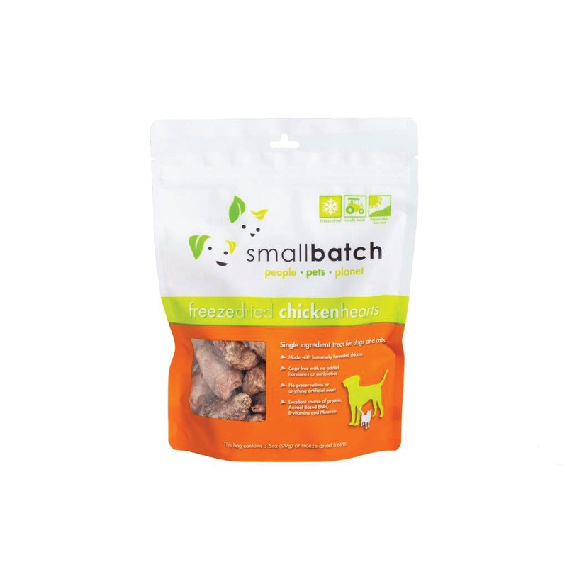 Smallbatch Freeze Dried Chicken Hearts