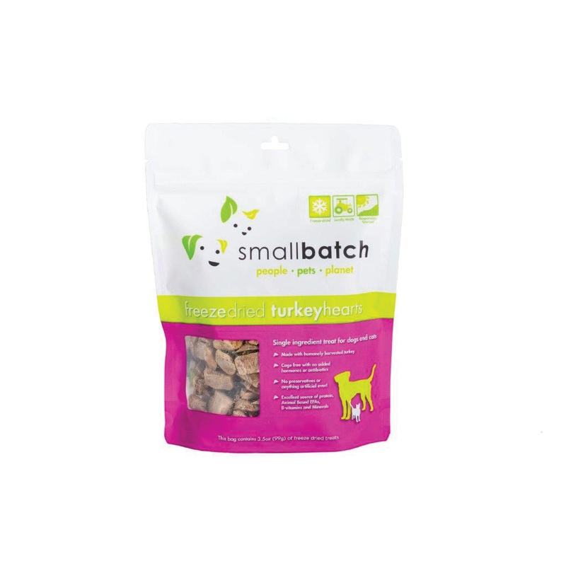 Smallbatch Freeze Dried Turkey Hearts