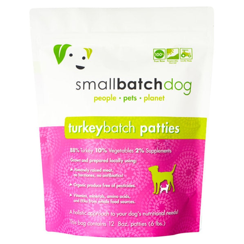 Smallbatch Turkeybatch Frozen Dog Food