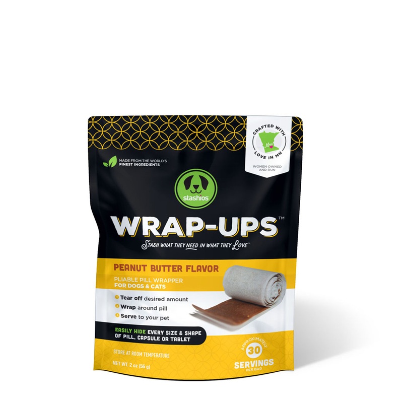 Stashios Wrap-Ups Peanut Butter Flavor