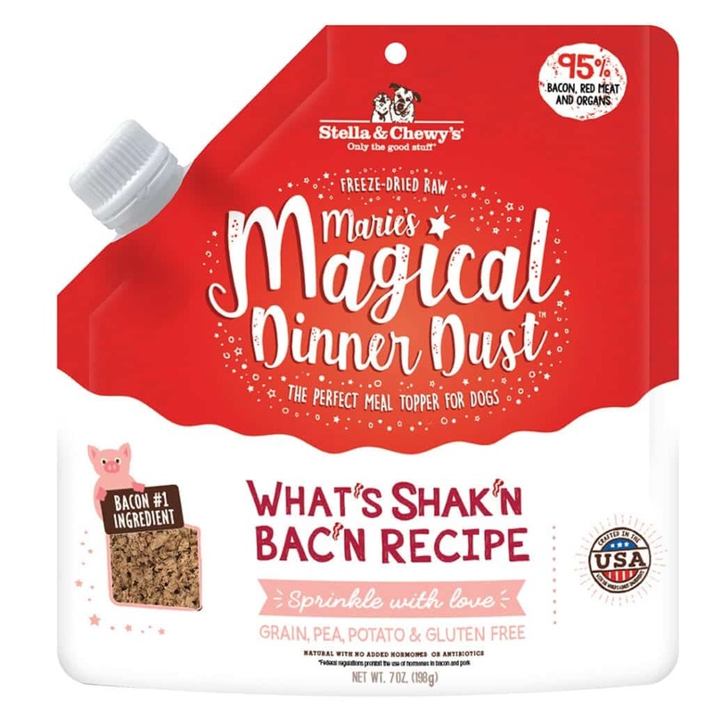 Stella & Chewy’s Marie’s Magical Dinner Dust What’s Shak’n Bac’n  Recipe