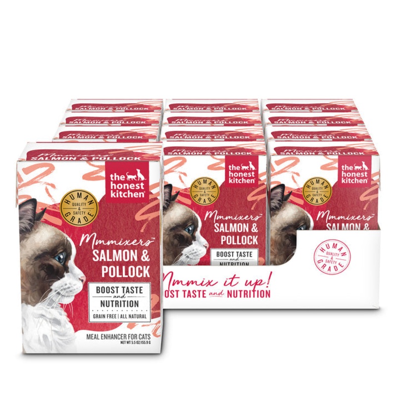 The Honest Kitchen Mmmixers – Salmon & Pollock Topper Cat Food Toppers