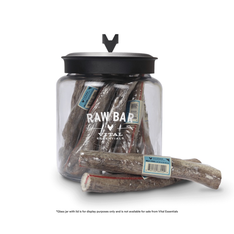 Vital Essentials Raw Bar Freeze Dried Raw Bully Sticks Dog Snacks
