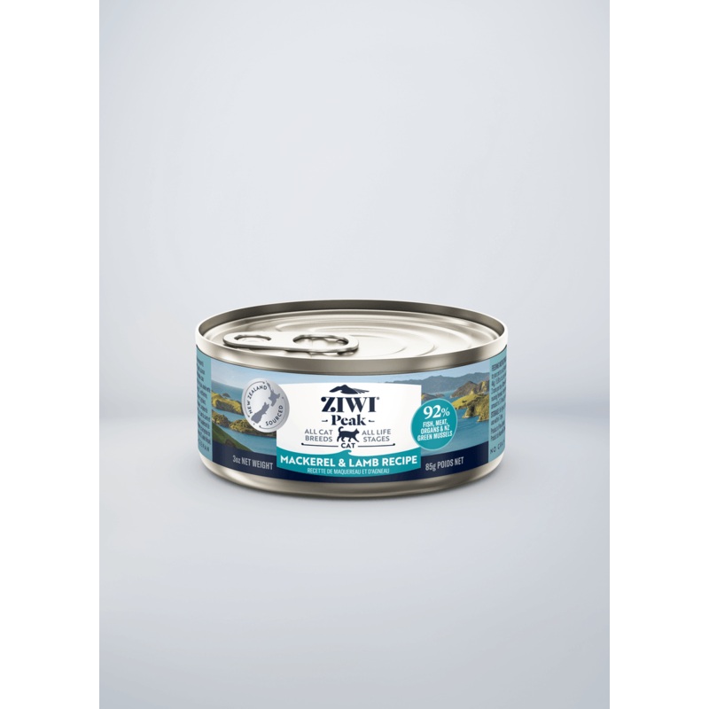 ZIWI Peak Mackerel & Lamb Recipe Canned Wet Cat food