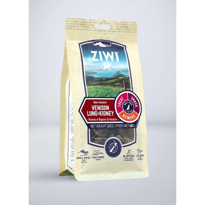 ZIWI Venison Lung & Kidney|2.1 oz.