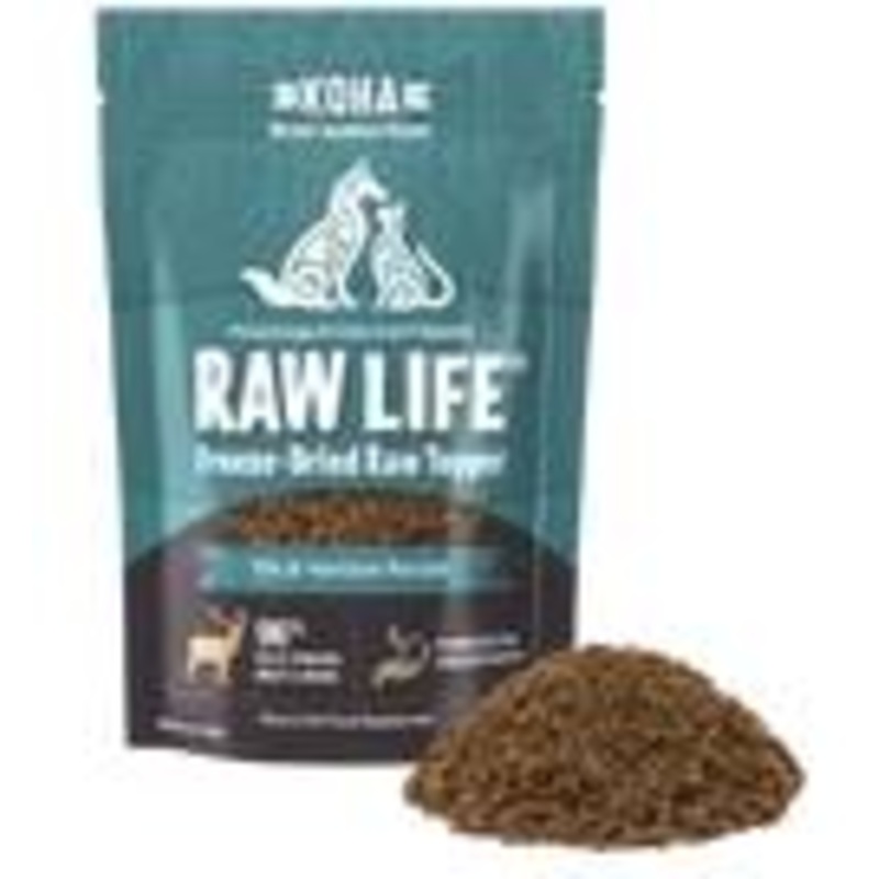 Koha Freeze-Dried Raw Topper Elk & Venison Recipe for Dogs and Cats (8-oz)