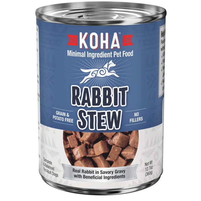 Koha Minimal Ingredient Rabbit Stew for Dogs