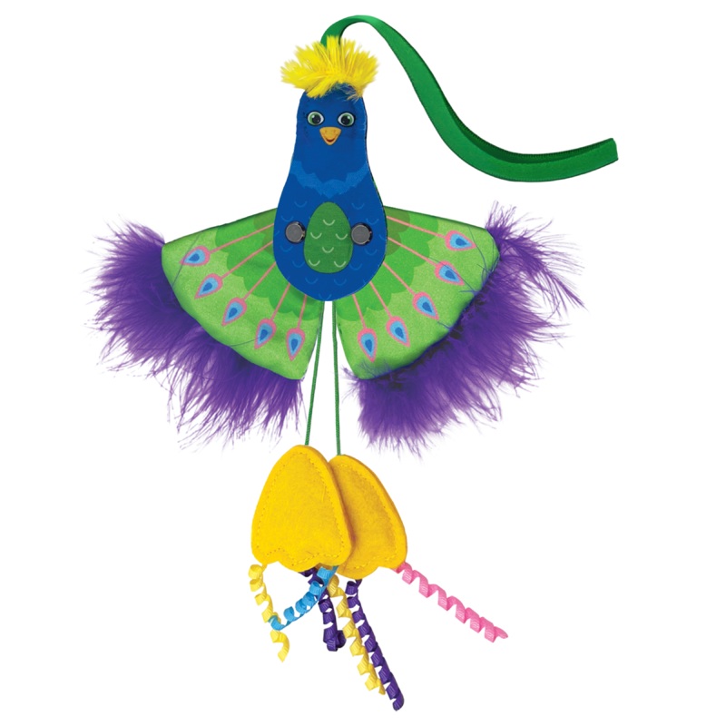 KONG Connects Peacock Cat Toy