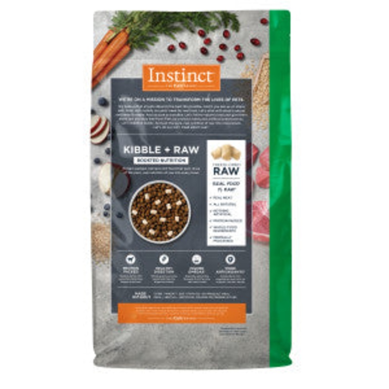 Nature’s Variety Instinct Raw Boost Whole Grain Lamb & Oatmeal Dry Dog Food