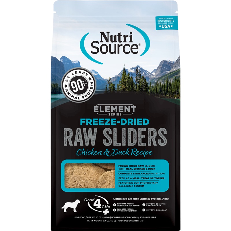 NutriSource Element Series Freeze-Dried Chicken & Duck Recipe