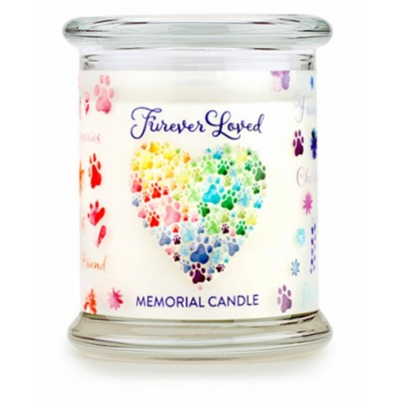 Pet House Furever Loved Memorial Candle
