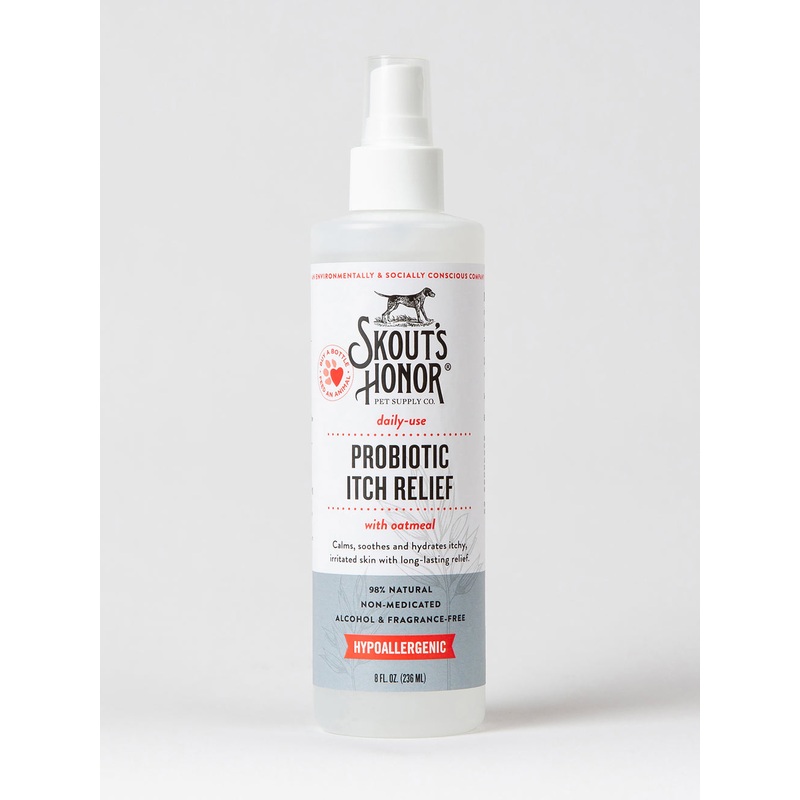 Skout’s Honor Probiotic Itch Relief Spray for Dogs