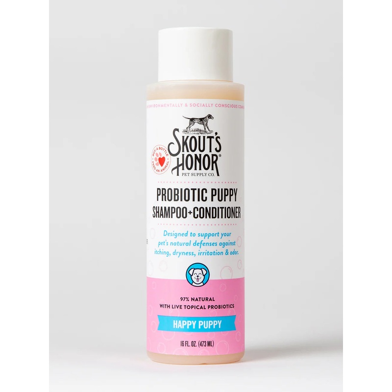 Skout’s Honor Probiotic Shampoo & Conditioner for Puppies