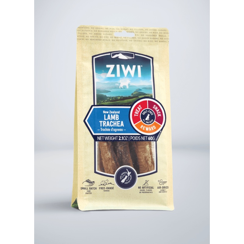 ZIWI Lamb Trachea Dog Treats|2 oz