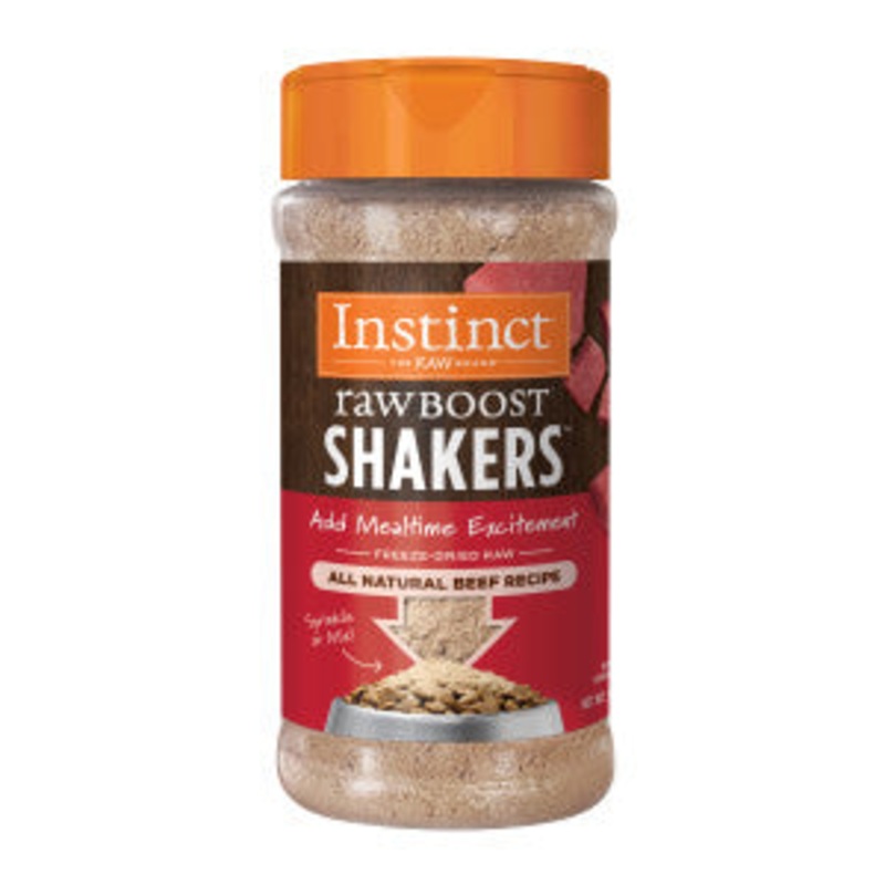 INSTINCT Dog Food Raw Boost Shakers Real Beef Recipe