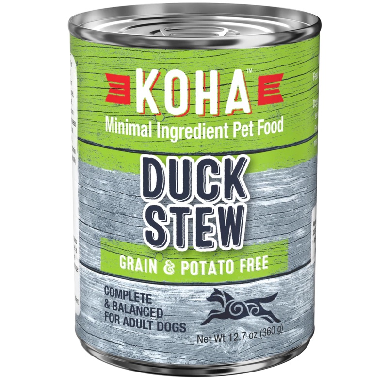 Koha Minimal Ingredient Duck Stew for Dogs