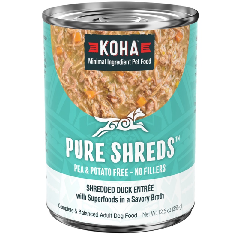 Koha Pure Shreds Shredded Duck Entre for Dogs