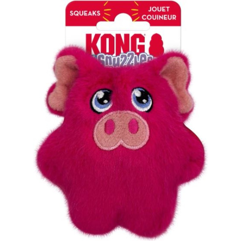 KONG Snuzzle Mini Pig Dog Toy|XSmall