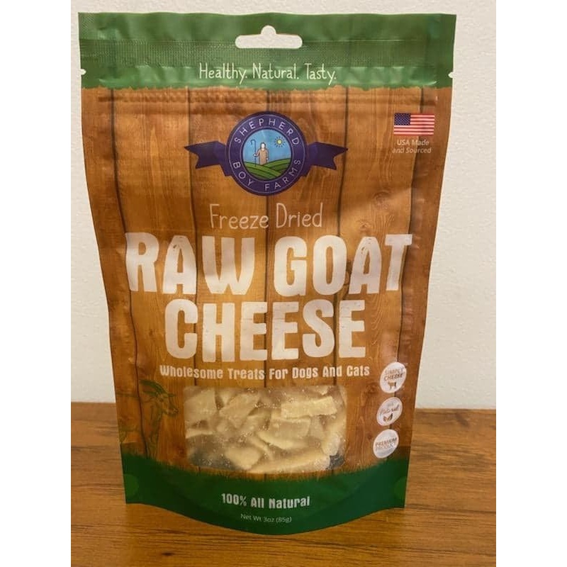 Shepherd Boy Freeze Dried Raw Goat Cheese