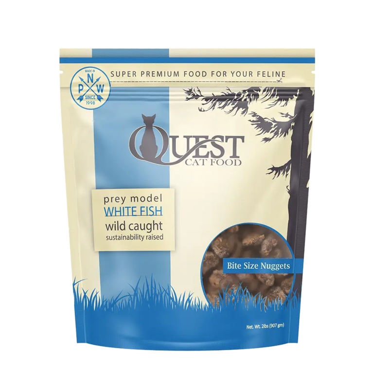 Steve’s Real Food White Fish Recipe Frozen Raw Cat Food