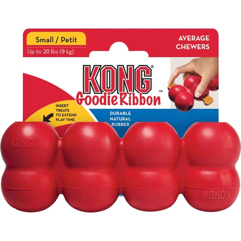 KONG GOODIE RIBBON|SM|RED