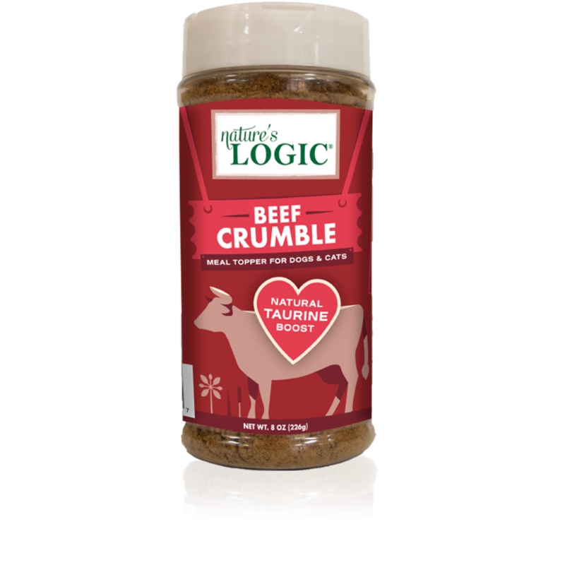 Nature’s Logic Beef Crumble Topper 8oz