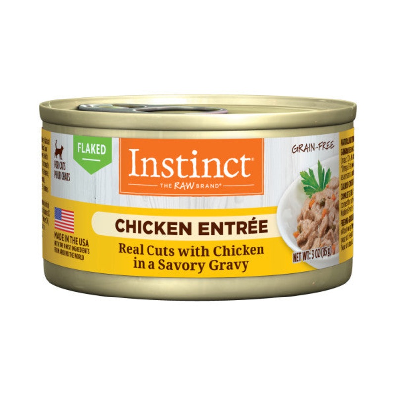 Nature’s Variety Instinct Flaked Chicken Entre Wet Cat Food